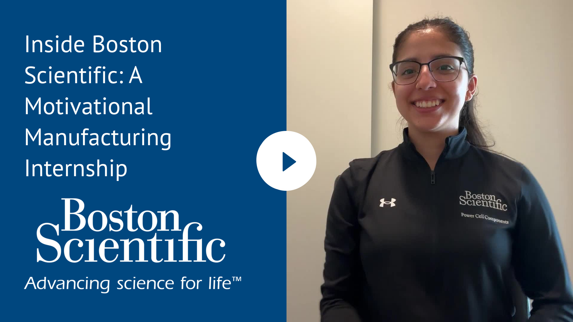 Hands-On Internship Experience in Manufacturing at Boston Scientific
